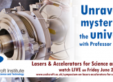 Lasers and Accelerators symposium set to inspire, 26th June